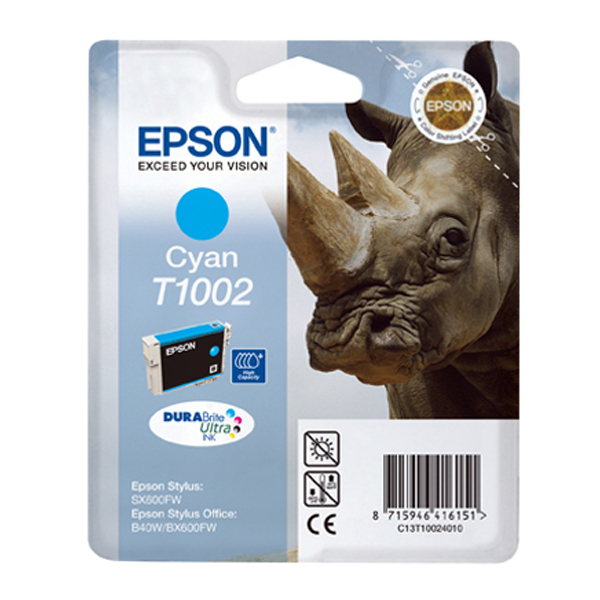 Epson - Cartuccia ink - Ciano - T1002 - C13T10024010 - 11,1ml