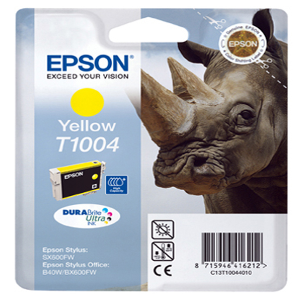 Epson - Cartuccia ink - Giallo - T1004 - C13T10044010 - 11,1ml