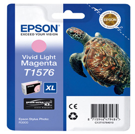 Epson - Cartuccia ink - Magenta chiaro - T1576 - C13T15764010 - 25,9ml