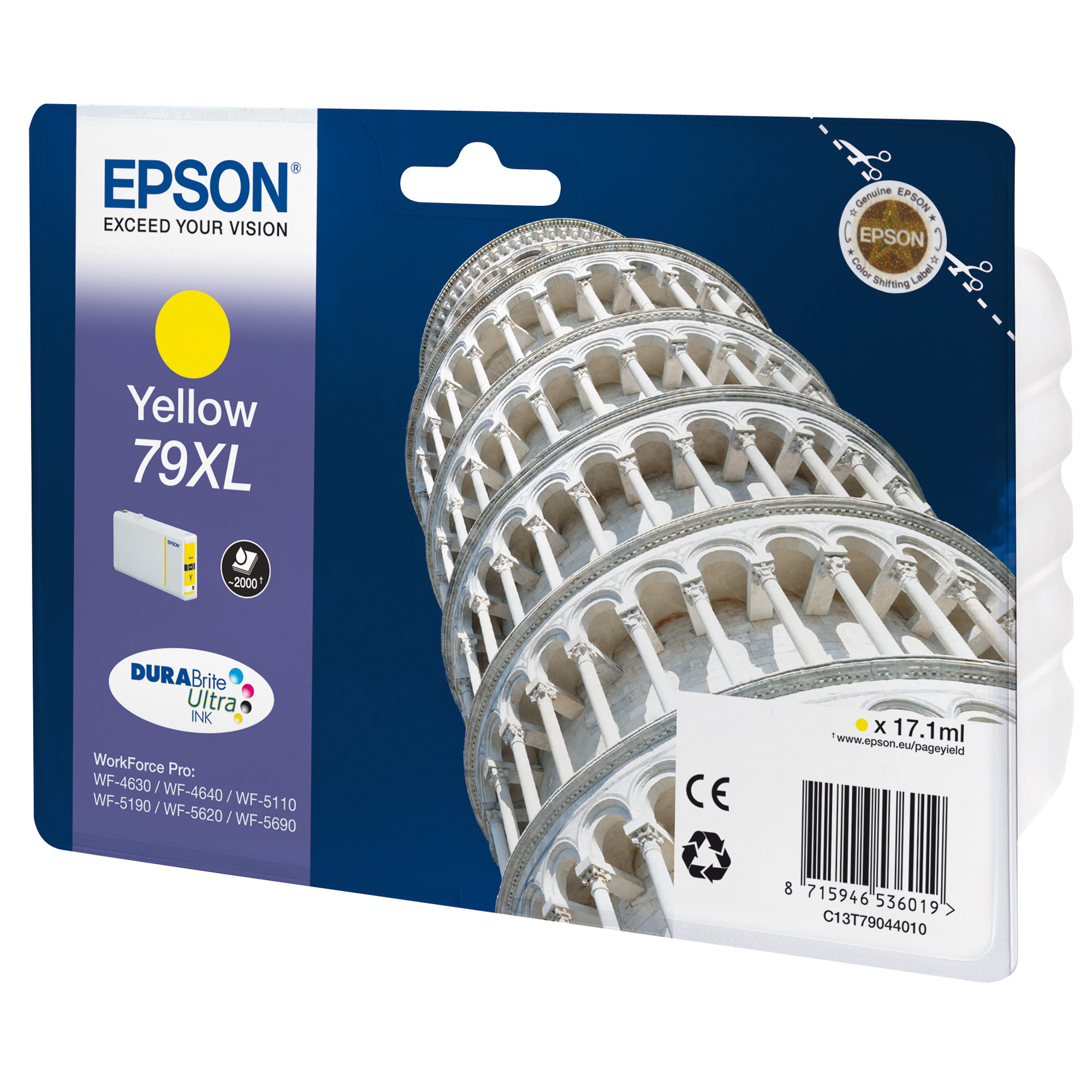 Epson - Tanica - 79XL - Giallo - C13T79044010 - 17,1ml