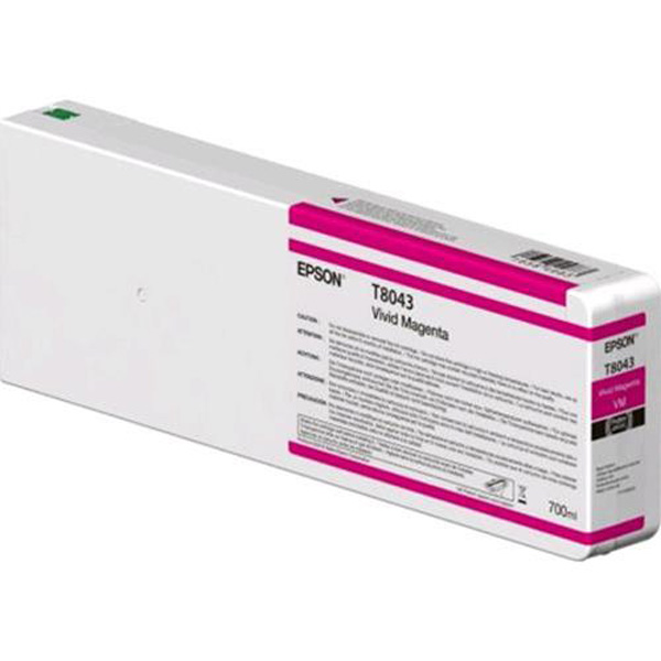 Epson - Cartuccia Ink - Magenta - T804300 - C13T804300 - 700 ml