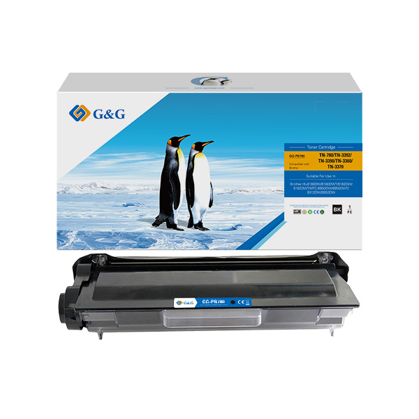 GG - Toner compatibile per Brother HL-6180DW/6180DWT/6182DW - Nero - 12.000 pag