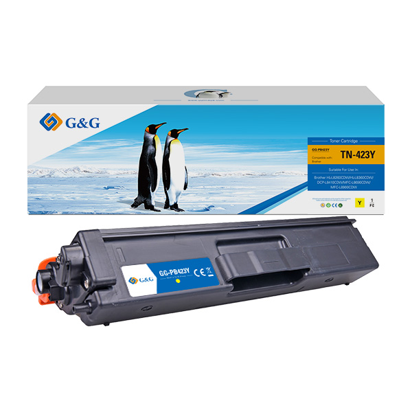 GG - Toner compatibile per Brother HL-L8260CDW/HL-L8360CDW/DCp-L8410CDW - Giallo - 4.000 pag