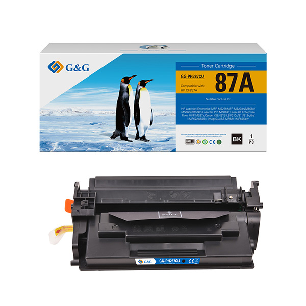 GG - Toner compatibile per Hp LaserJet Enterprise MFp M527f/MFp M527dn/M506x - Nero - 9.000 pag