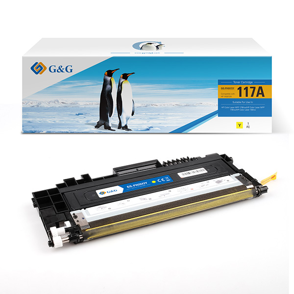 GG - Toner compatibile per Hp Color Laser MFp 179fnw/Hp Color Laser MFp 178nw - Giallo - 700 pag