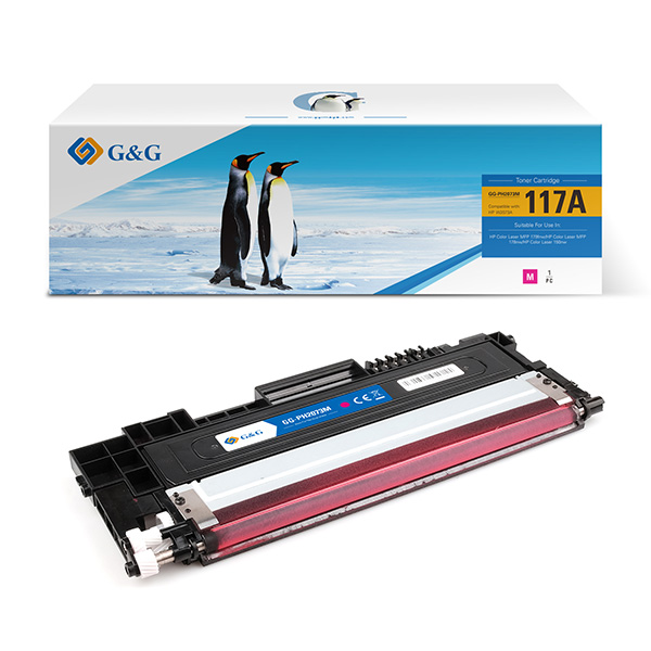 GG - Toner compatibile per Hp Color Laser MFp 179fnw/Hp Color Laser MFp 178nw - Magenta - 700 pag