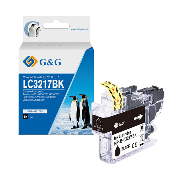 GG - Cartuccia ink Compatibile per Brother MFC-J6930DW/J6530DW/J6935DW - Nero