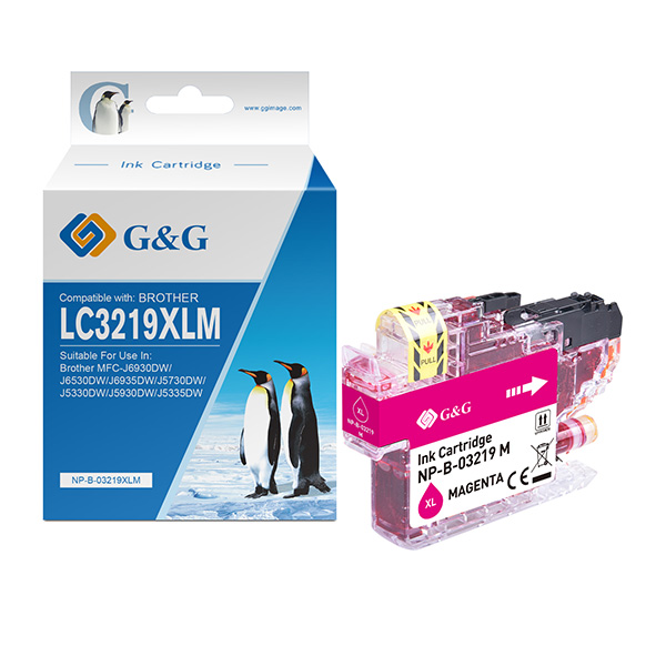 GG - Cartuccia ink Compatibile per Brother MFC-J6930DW/J6530DW/J6935DW - Magenta