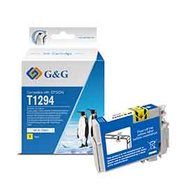 GG - Cartuccia ink Compatibile per Epson Stylus office B42WD/B305F/B305FW - Giallo