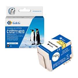 GG - Cartuccia ink Compatibile per Epson WorkForce  WF-3620DWF/WF-7110DTW/WF-7620DTWF - Nero