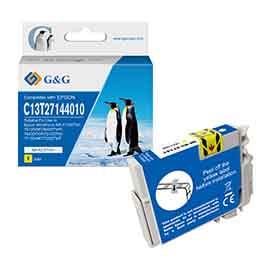 GG - Cartuccia ink Compatibile per Epson WorkForce  WF-3620DWF/WF-7110DTW/WF-7620DTWF - Giallo