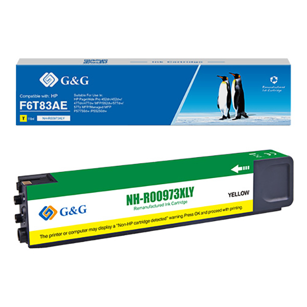 GG - Cartuccia ink Compatibile per HP PageWide Pro 452dn/452dw/477dn - Giallo