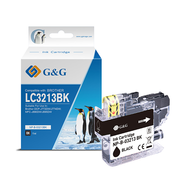 GG - Cartuccia ink Compatibile per Brother DCP-J772DW/J774DWMFC-J890DW - Nero