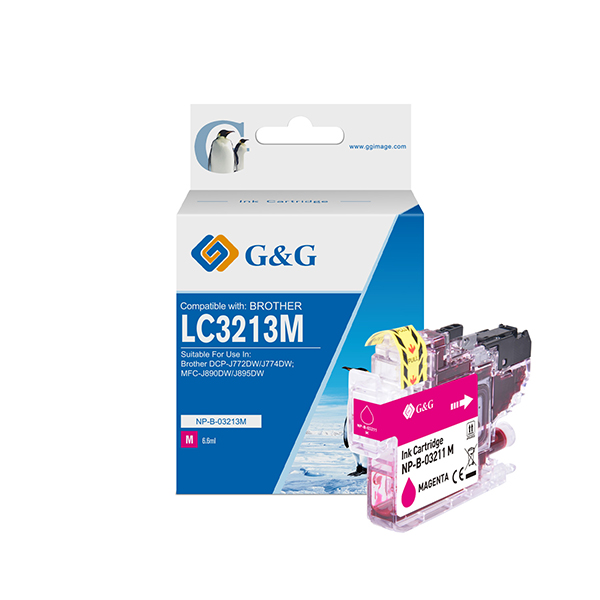 GG - Cartuccia ink Compatibile per Brother DCP-J772DW/J774DWMFC-J890DW/J - Magenta