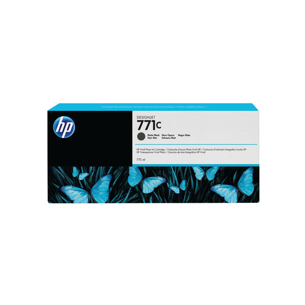 Hp - Cartuccia Ink - 771C - Nero opaco - B6Y07A - 775 ml