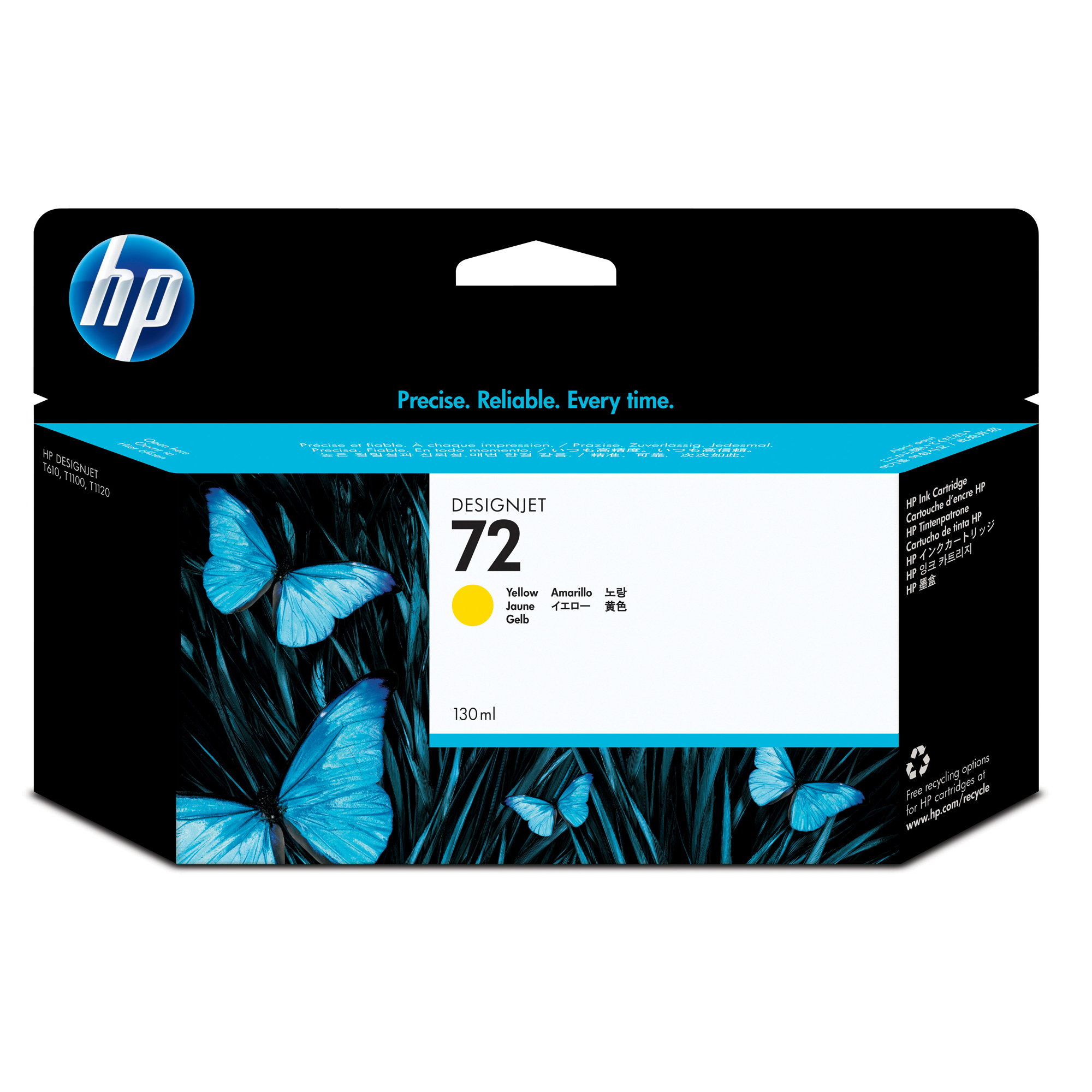 Hp - Cartuccia ink - 72 - Giallo - C9373A - 130ml