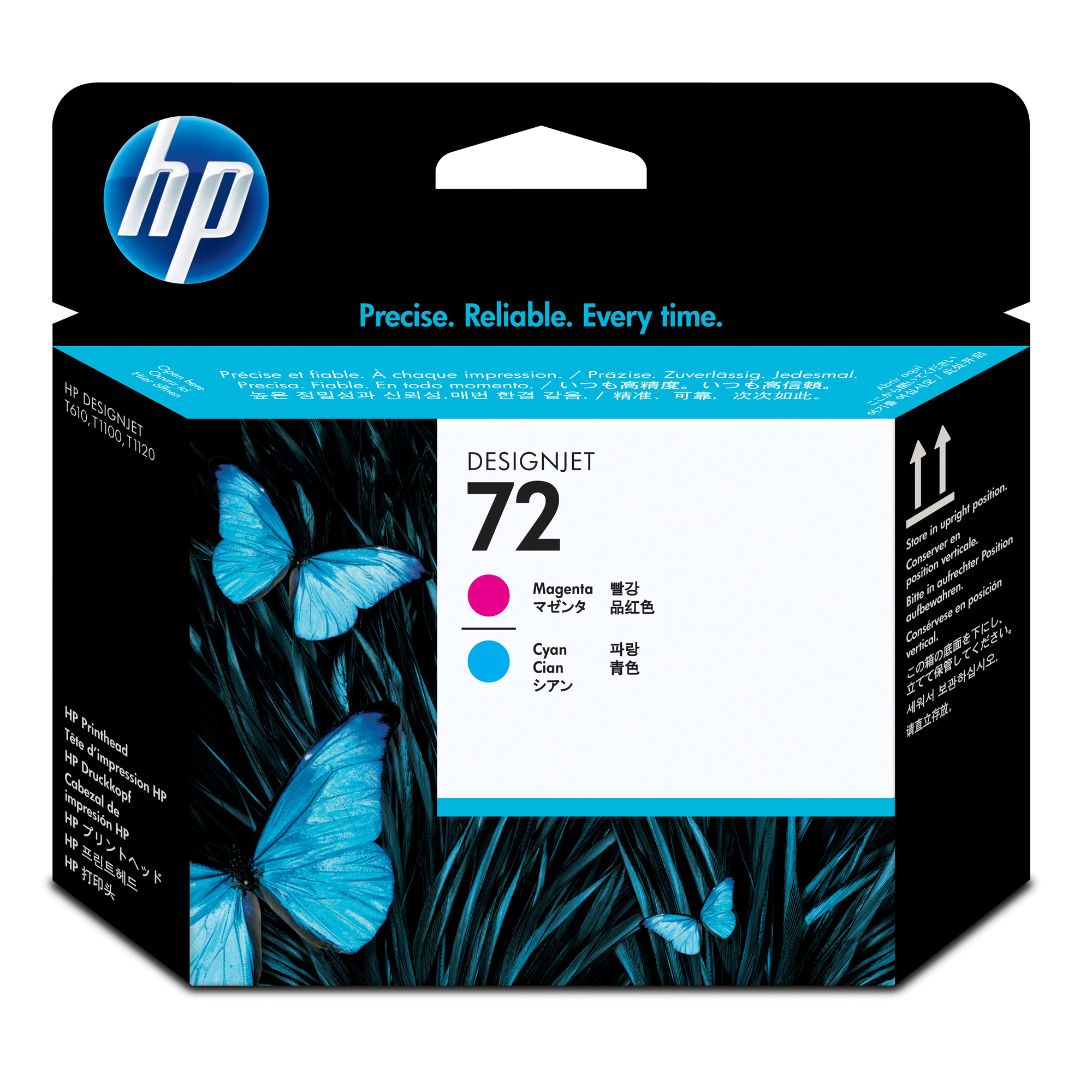 Hp - Testina di stampa - 72 - Magenta / Ciano - C9383A - 69 pag