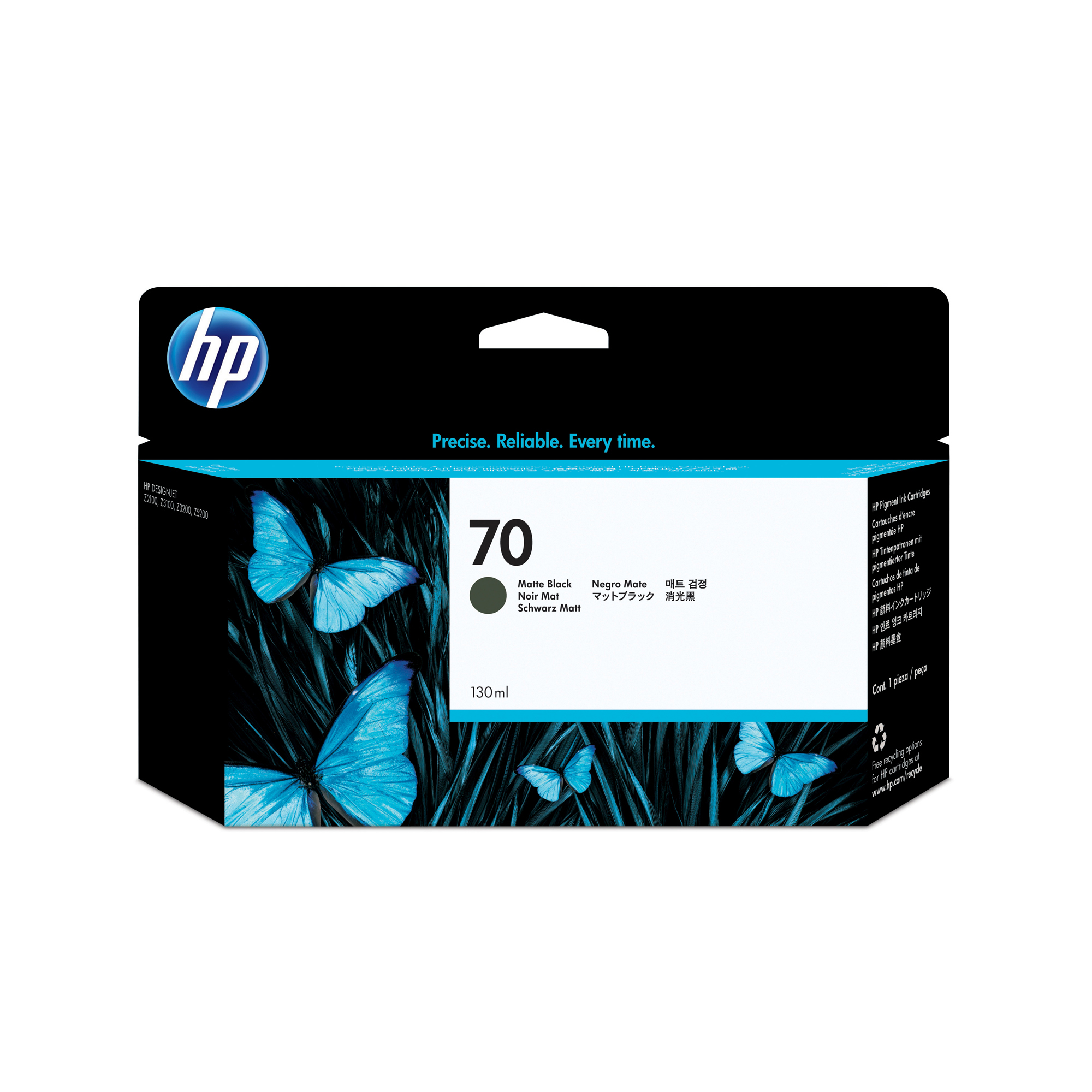 Hp - Cartuccia ink - 70 - Nero opaco - C9448A - 130ml