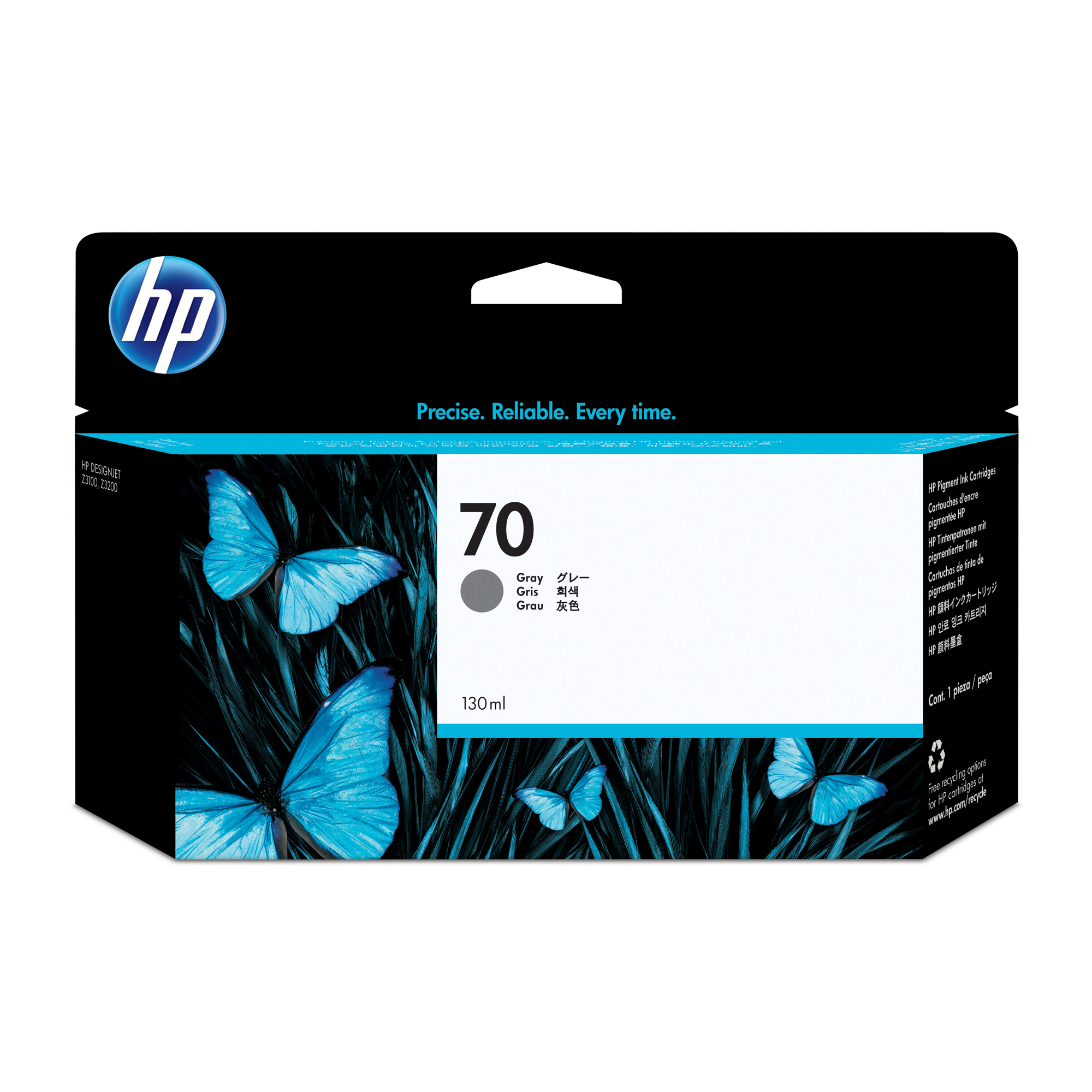 Hp - Cartuccia ink - 70 - Grigio - C9450A - 130ml