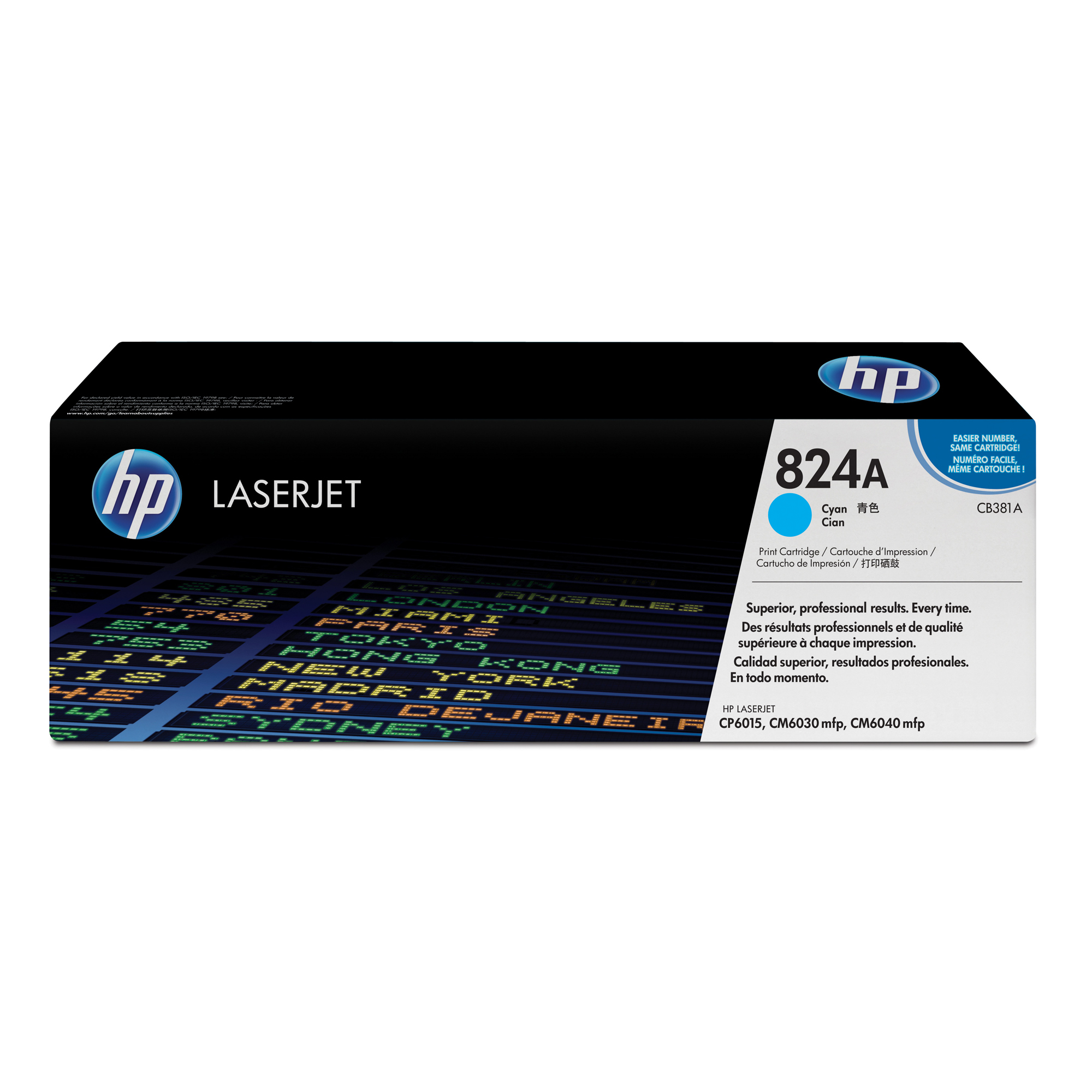 Hp - Toner - 824A - Ciano - CB381A - 21.000 pag