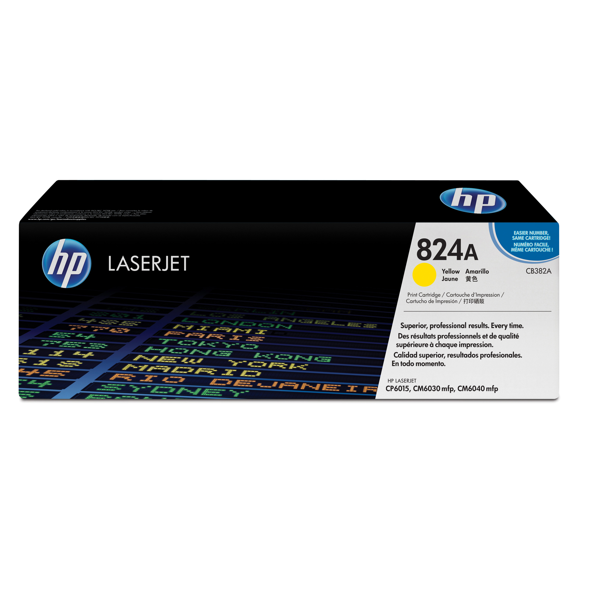 Hp - Toner - 824A - Giallo - CB382A - 21.000 pag