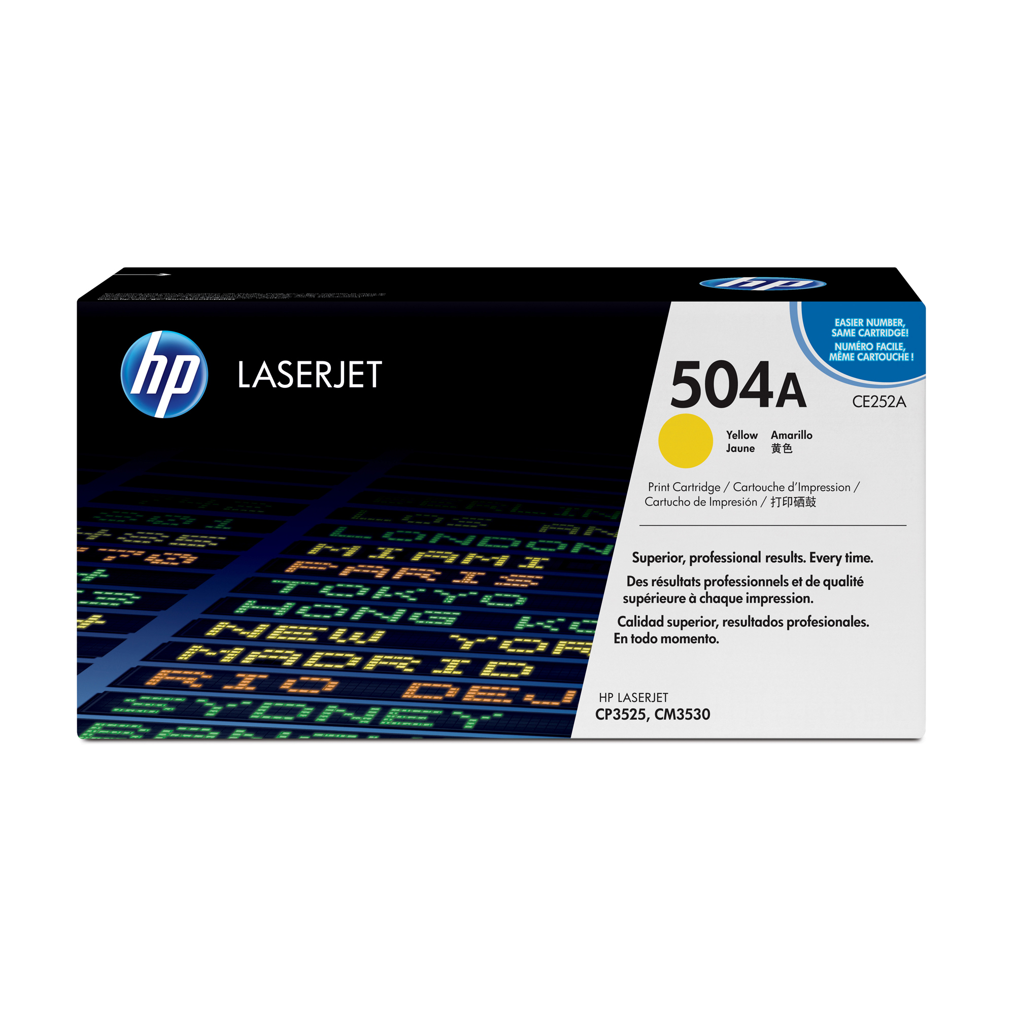 Hp - Toner - 504A - Giallo - CE252A - 7.000 pag