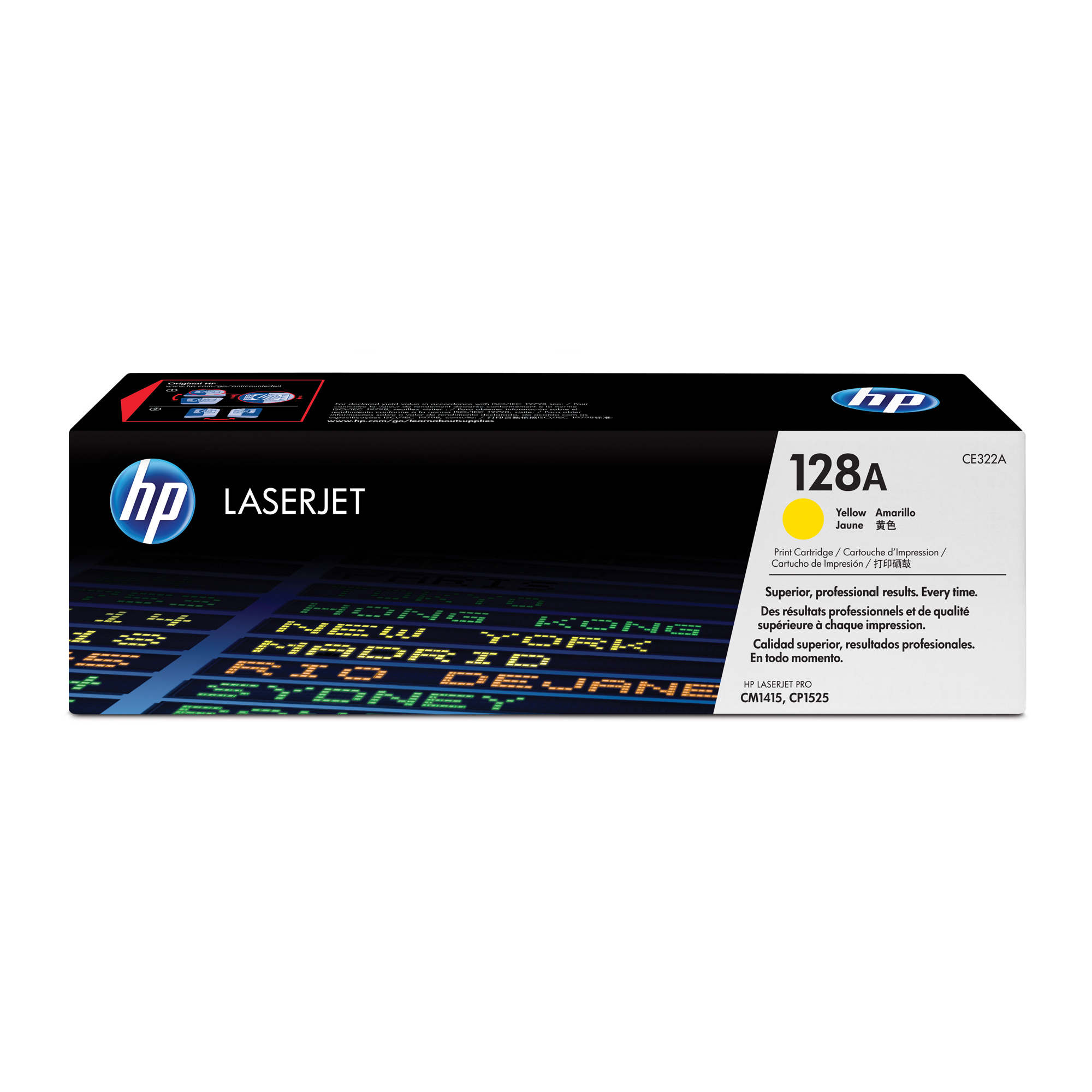 Hp - Toner - 128A - Giallo - CE322A - 1.300 pag