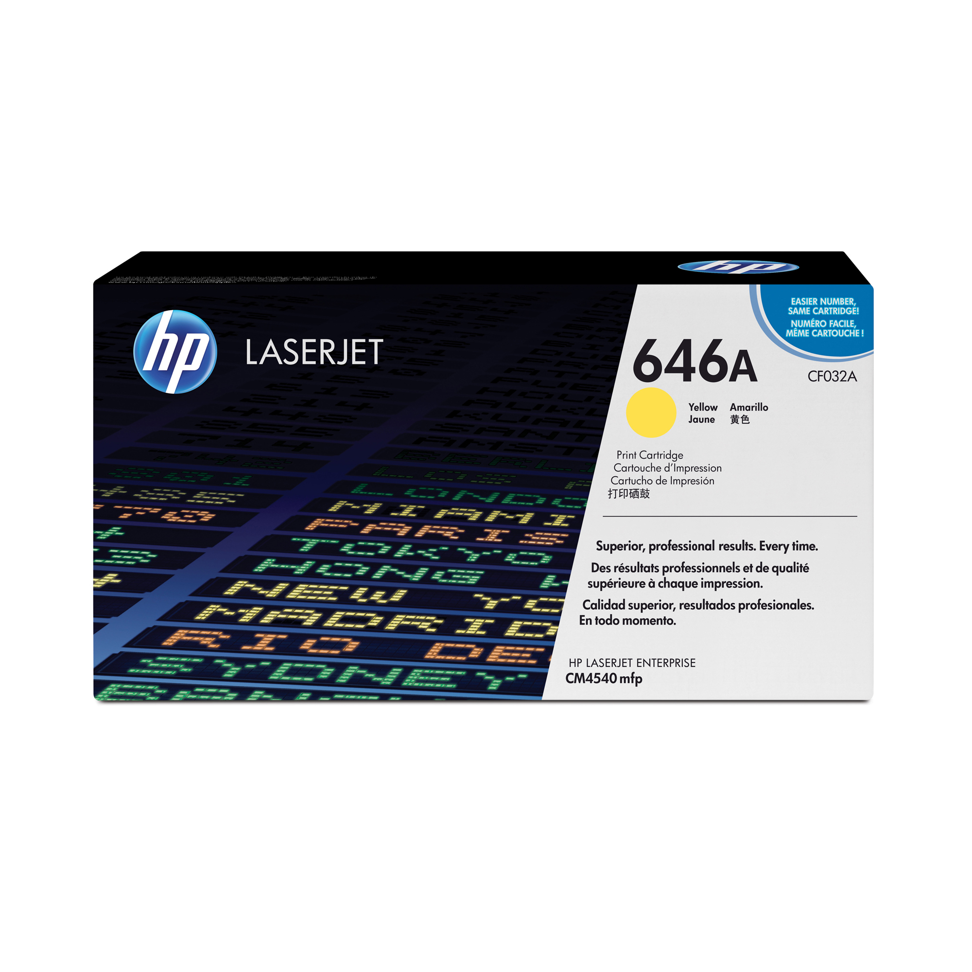 Hp - Toner - 646A - Giallo - CF032A - 12.500 pag