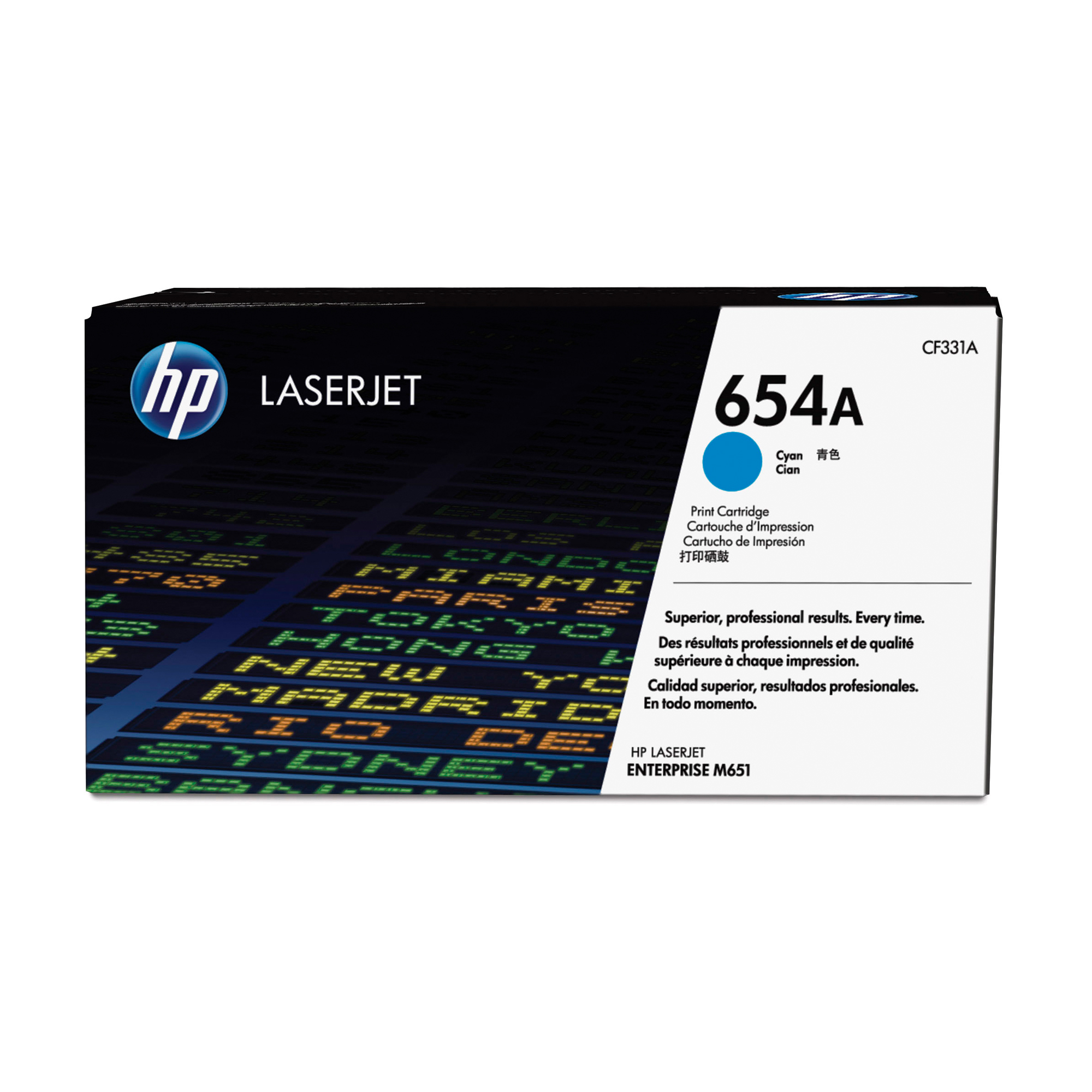 Hp - Toner - 654A - Ciano - CF331A - 15.000 pag