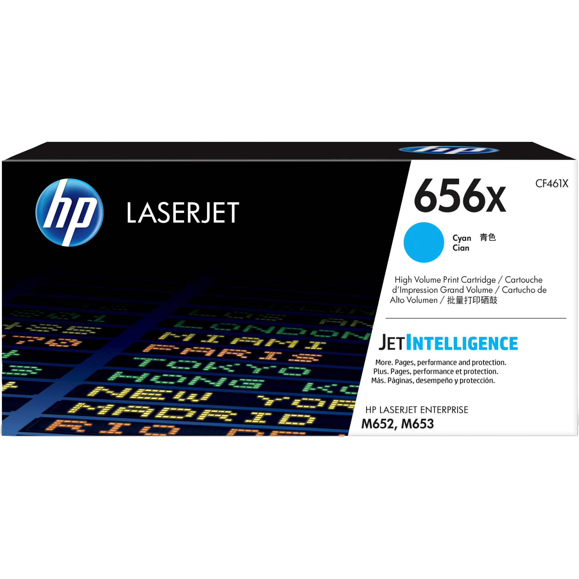 Hp - Toner - 656X - Ciano - CF461X - 22.000 pag