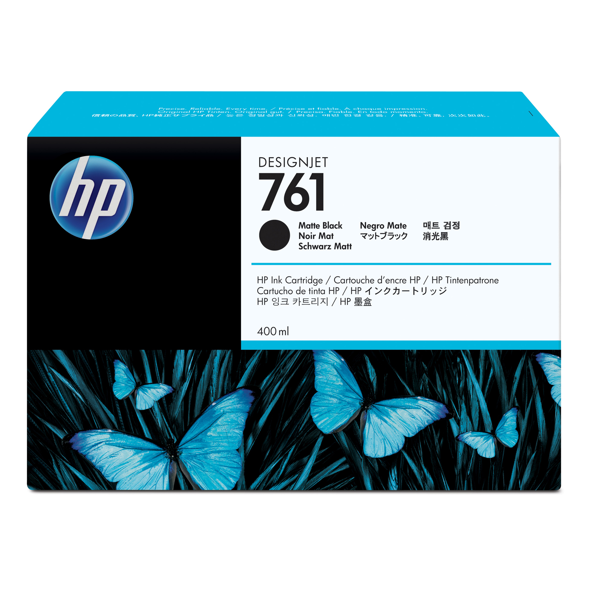 Hp - Cartuccia ink - 761 - Nero opaco - CM991A - 400ml