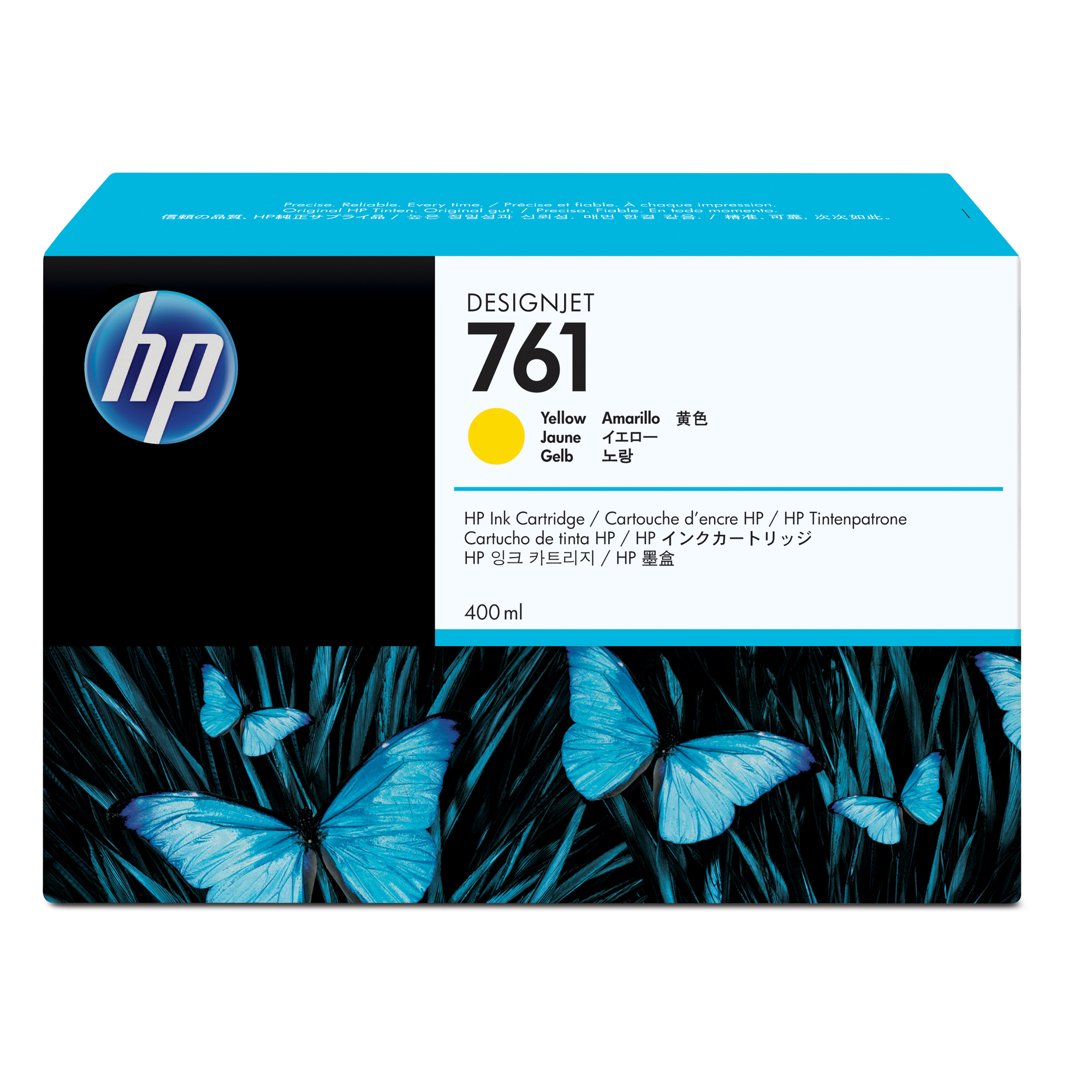 Hp - Cartuccia ink - 761 - Giallo - CM992A - 400ml