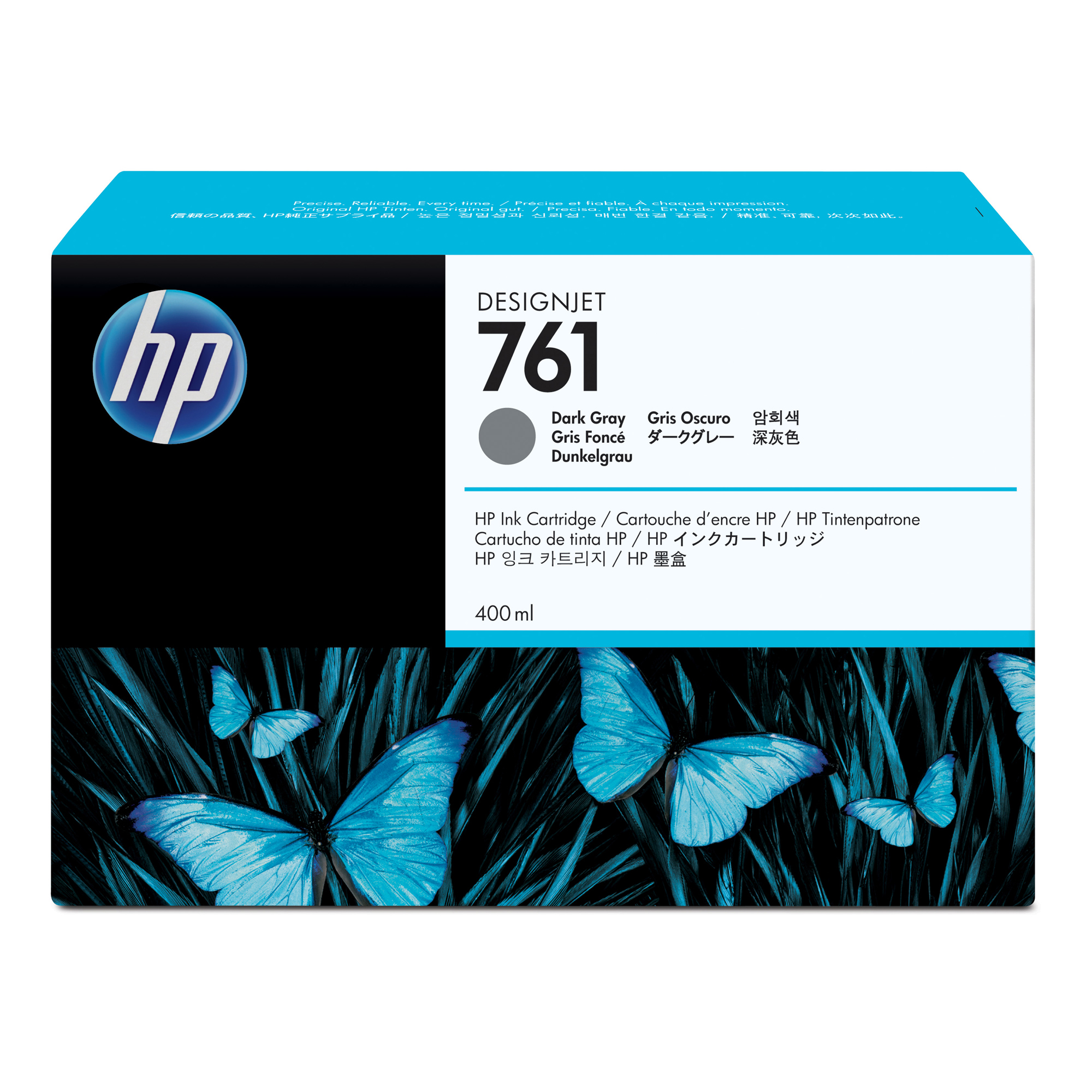 Hp - Cartuccia ink - 761 - Grigio scuro - CM996A - 400ml