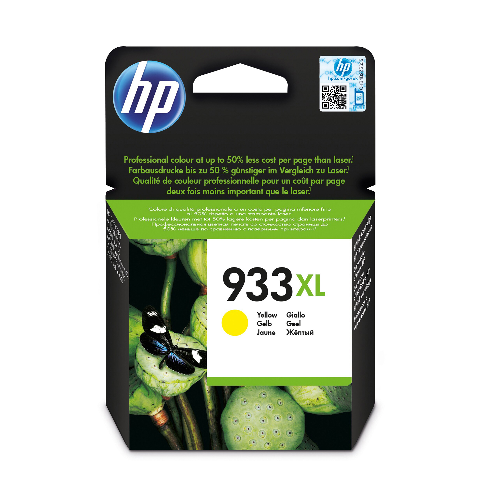 Hp - Cartuccia ink - 933XL - Giallo - CN056AE - 825 pag