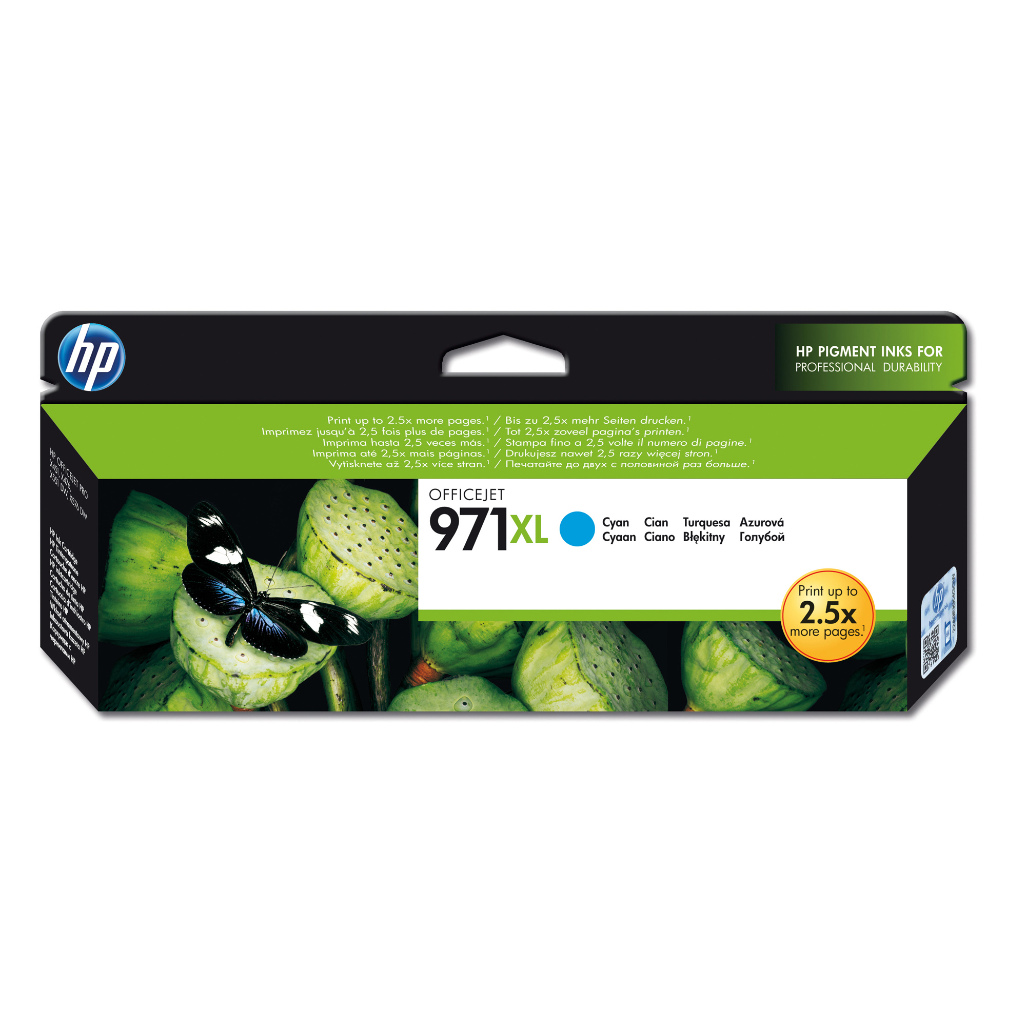 Hp - Cartuccia ink - 971XL - Ciano - CN626AE - 6.600 pag