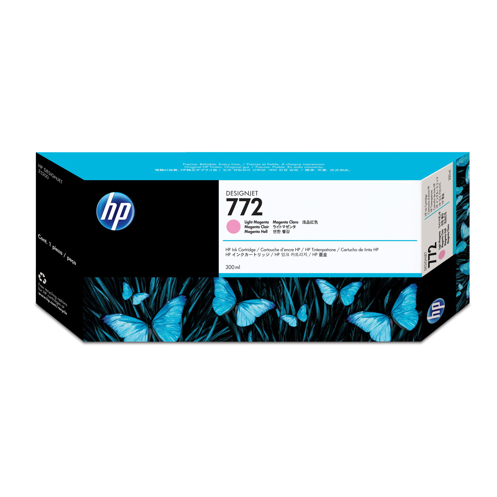 Hp - Cartuccia ink - 772 - Magenta chiaro - CN631A - 300ml