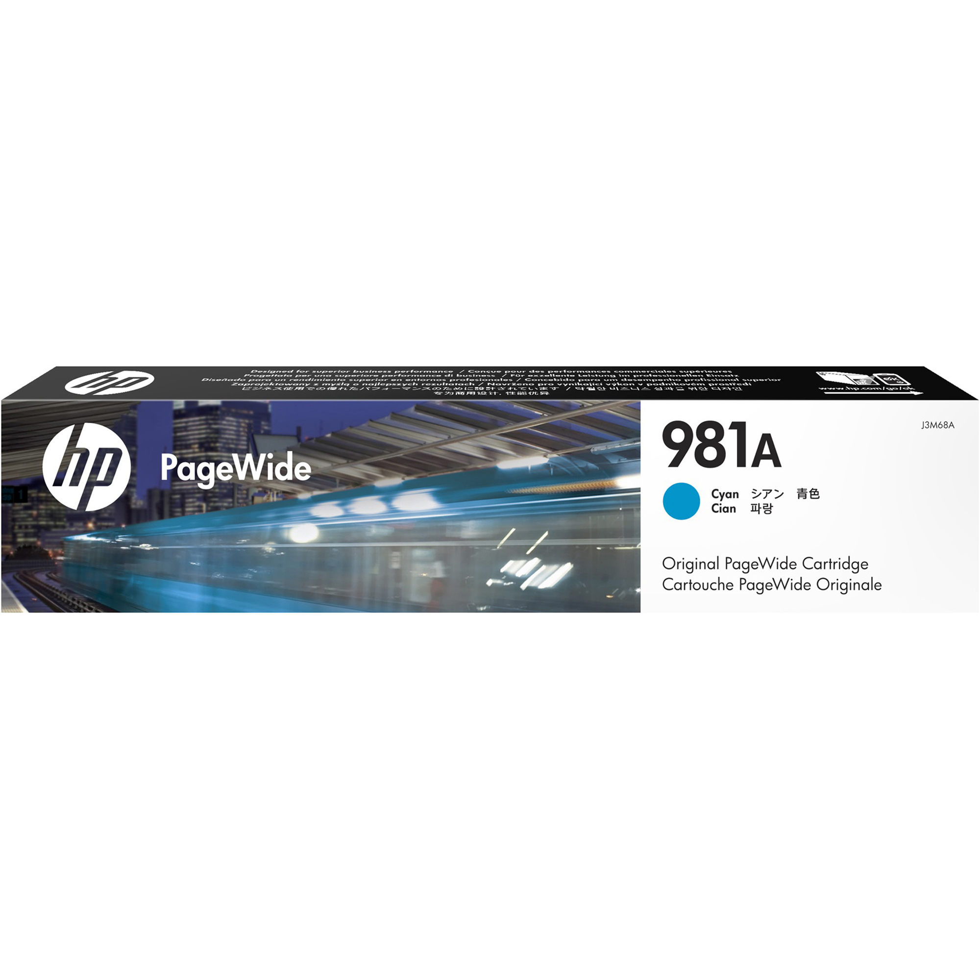 Hp - Cartuccia ink - 981A - Ciano - J3M68A - 6.000 pag