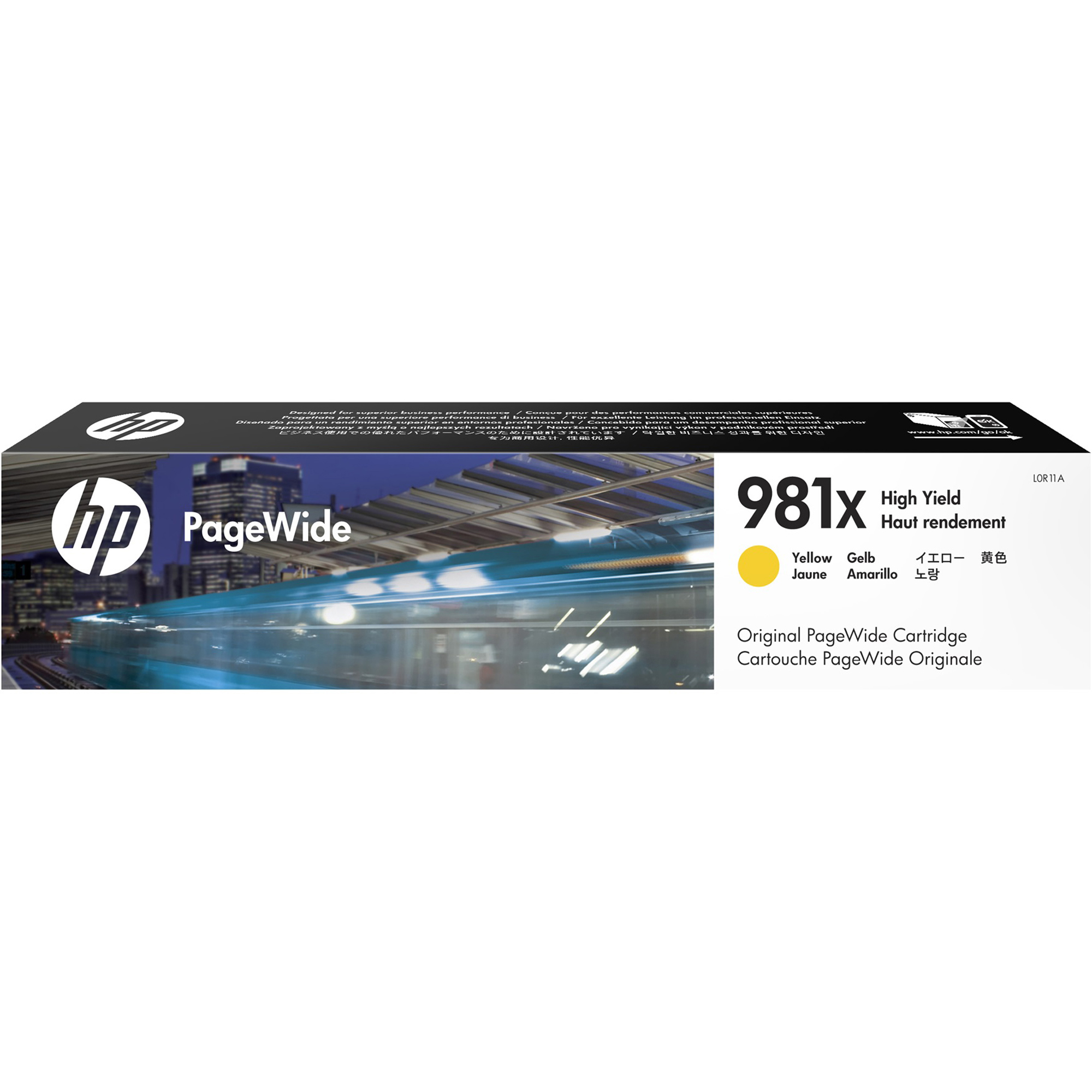 Hp - Cartuccia ink - 981X - Giallo - L0R11A - 10.000 pag