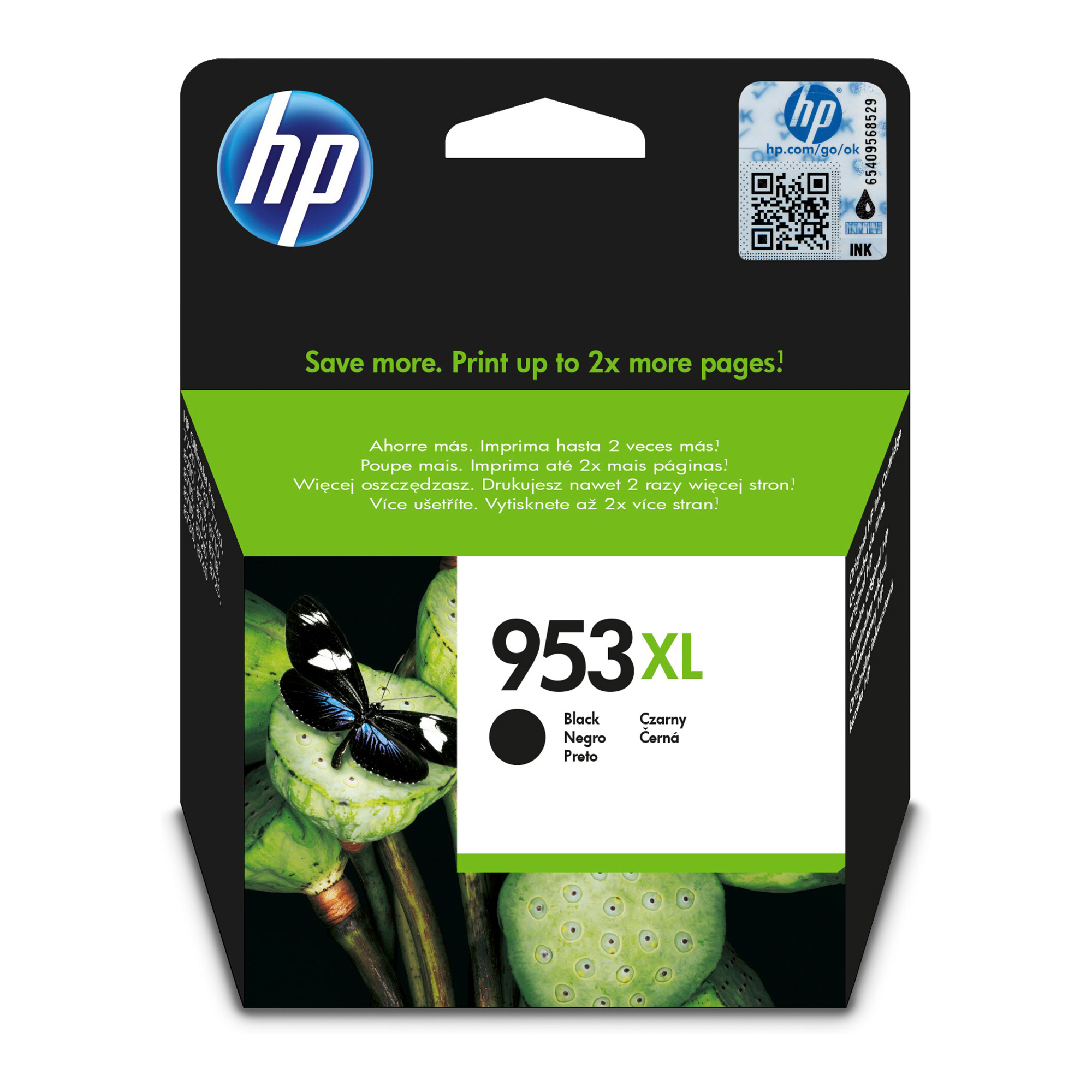 Hp - Cartuccia ink - 953XL - Nero - L0S70AE - 2.000 pag