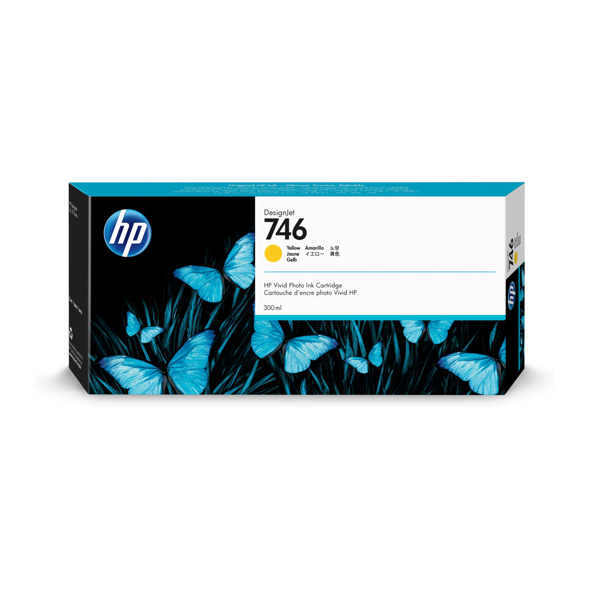 Hp - Cartuccia ink - 746 - Giallo - P2V79A - 300ml