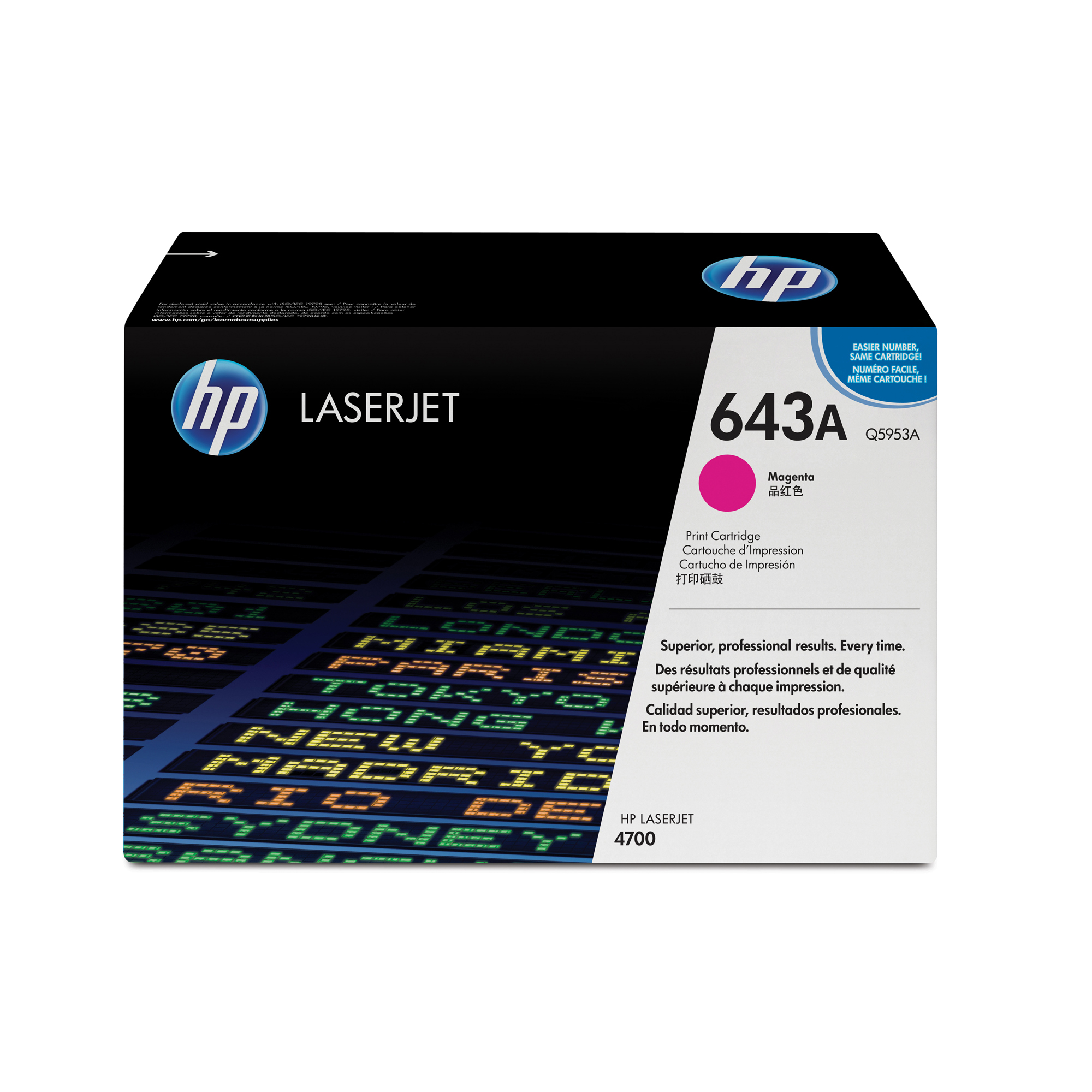 Hp - Toner - 643A - Magenta - Q5953A - 10.000 pag