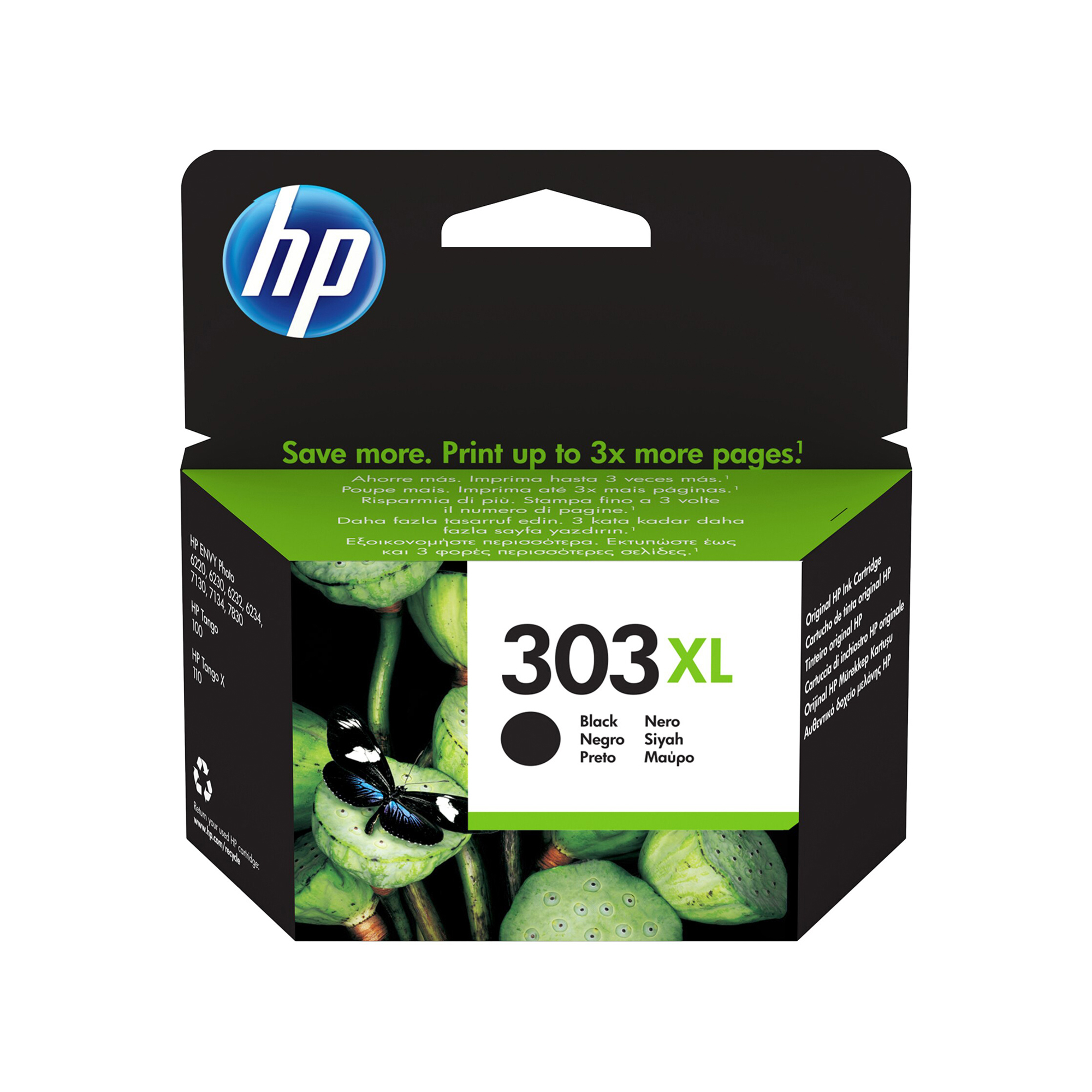 Hp - Cartuccia ink - 303XL - Nero - T6N04AE - 600 pag