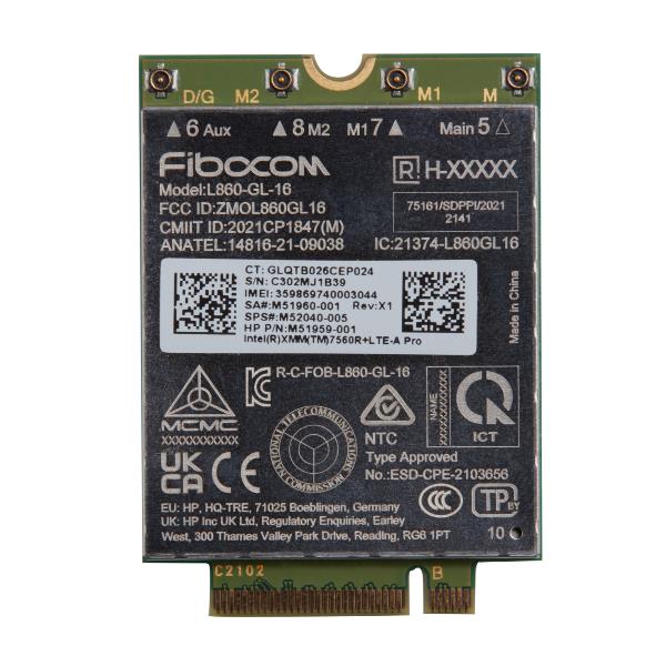 HP XMM 7560 R+ LTE- ADVANCED M.2