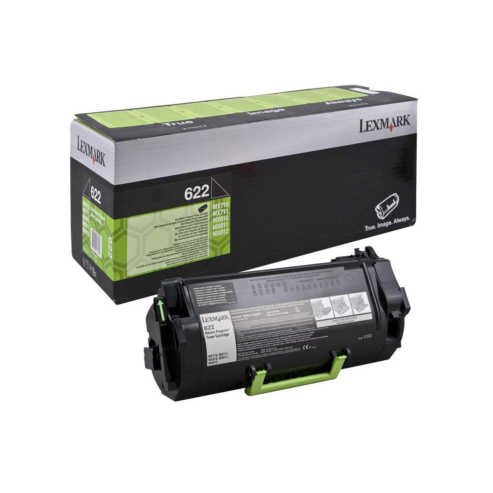 Lexmark - Toner - Nero - 62D2000 - return program - 6.000 pag