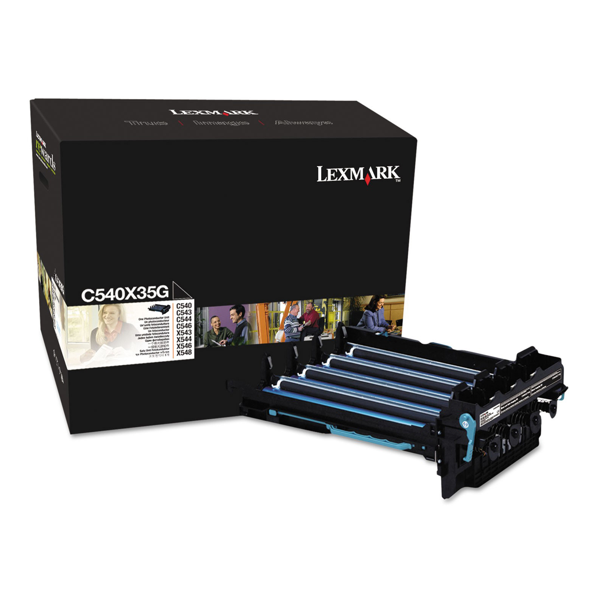 Lexmark - Kit UnitA' Fotoconduttore - C540X35G - 30.000 pag