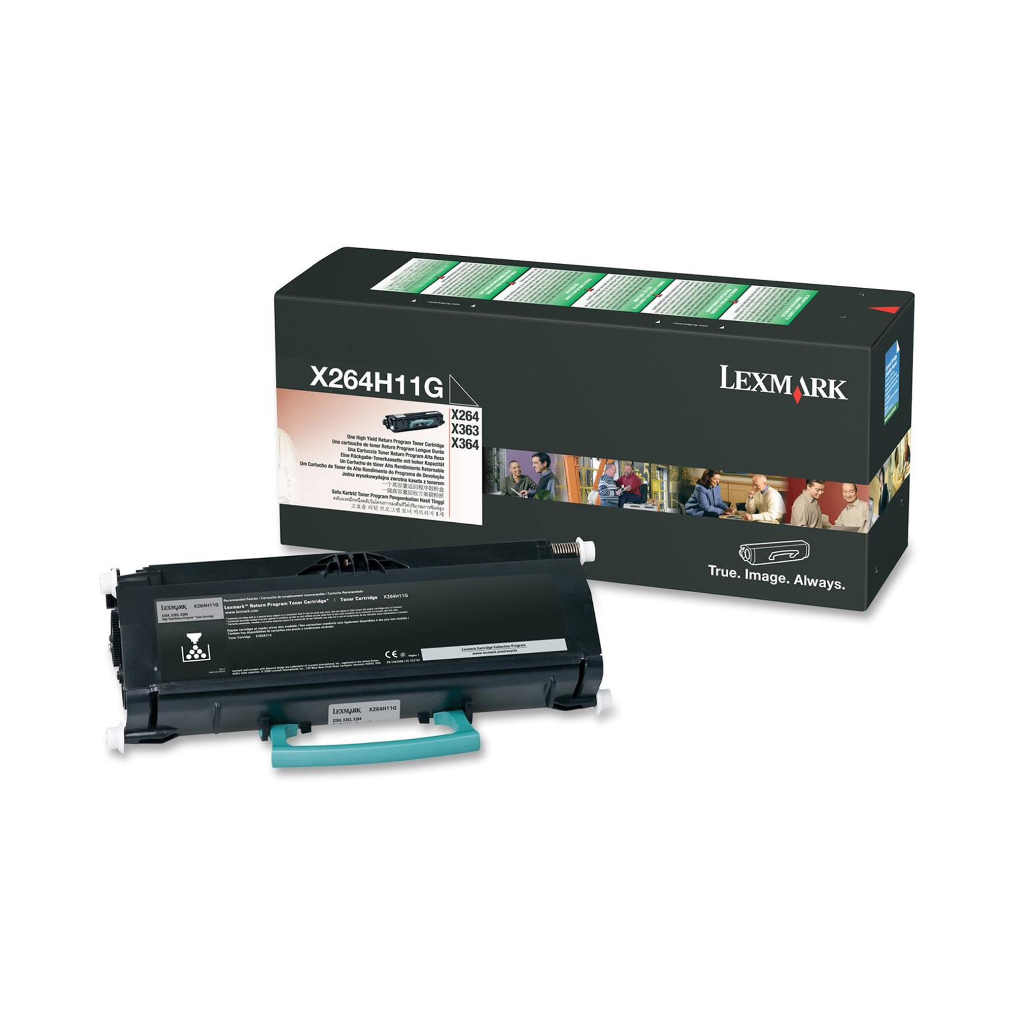 Lexmark - Toner - Nero - X264H11G - return program - 9.000 pag