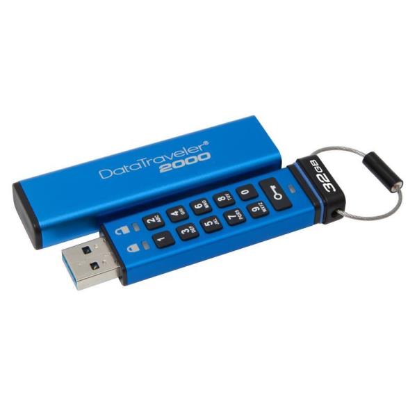 32GB KEYPAD USB 3.0 DT2000 ENCRYPTE