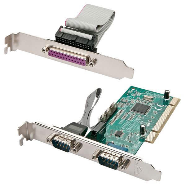 SCHEDA PCI 2 PORTE SERIALI   1 PORT