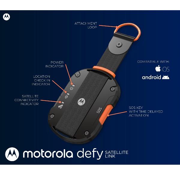 MOTOROLA DEFY SATELLITARE LINK