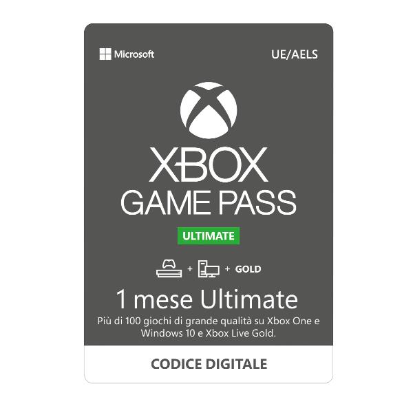 XBOX GAME PASS ULT 1 MESE ESD